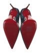 Christian Louboutin Embossed Leather Pumps