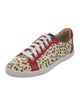 Christian Louboutin Patent Leather Printed Sneakers