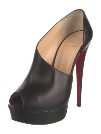 Christian Louboutin Leather D'Orsay Pumps