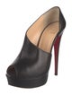 Christian Louboutin Leather D'Orsay Pumps