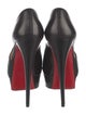 Christian Louboutin Leather D'Orsay Pumps