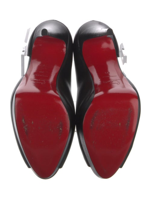 Christian Louboutin Leather D'Orsay Pumps