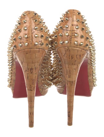 Christian Louboutin Spike Accents Studded Accents Pumps