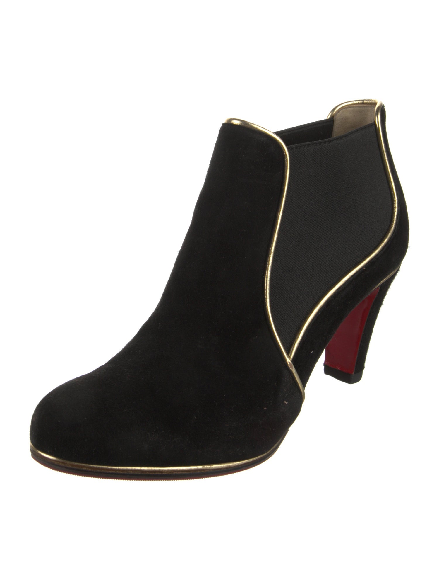 Christian Louboutin Suede Chelsea Boots