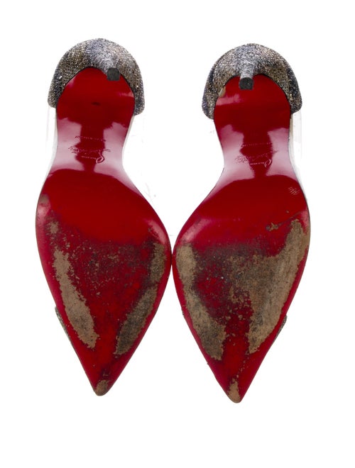 Christian Louboutin Debout PVC D'Orsay Pumps