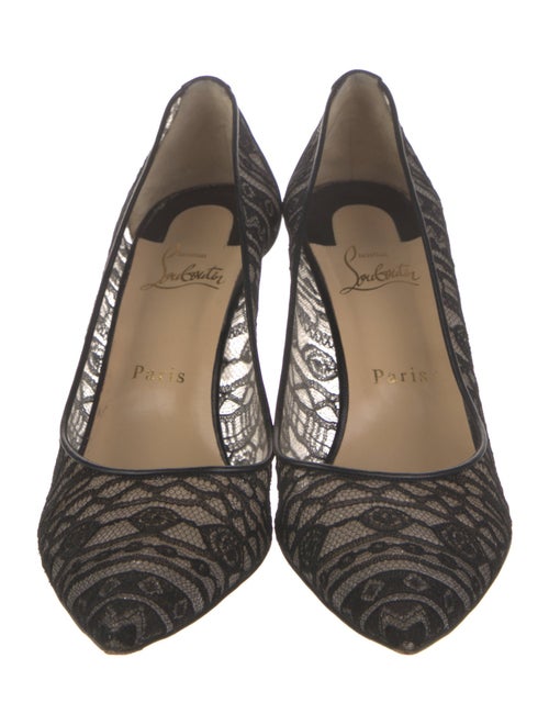 Christian Louboutin Lace Lace Pattern Pumps