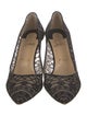 Christian Louboutin Lace Lace Pattern Pumps