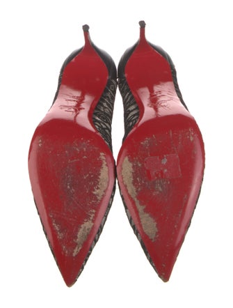 Christian Louboutin Lace Lace Pattern Pumps