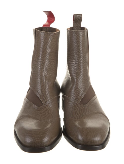 Christian Louboutin Leather Chelsea Boots