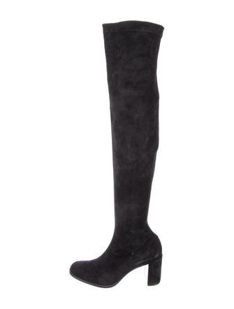 Christian Louboutin Suede Sock Boots