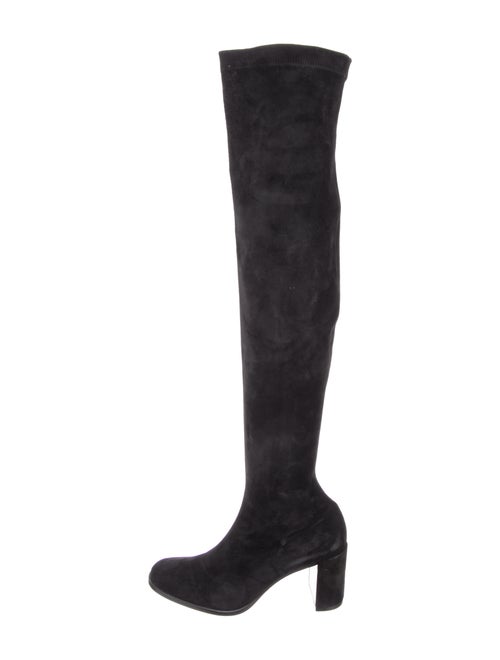 Christian Louboutin Suede Sock Boots