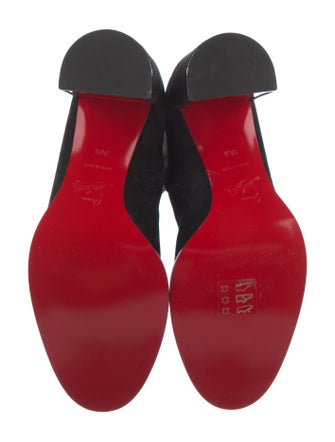 Christian Louboutin Suede Sock Boots