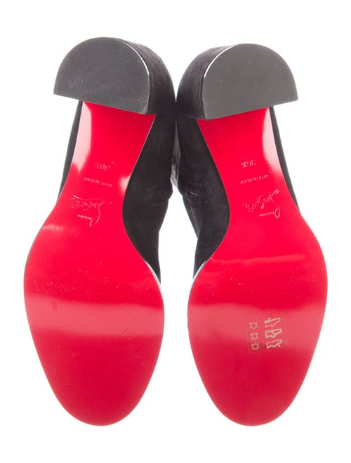 Christian Louboutin Suede Sock Boots