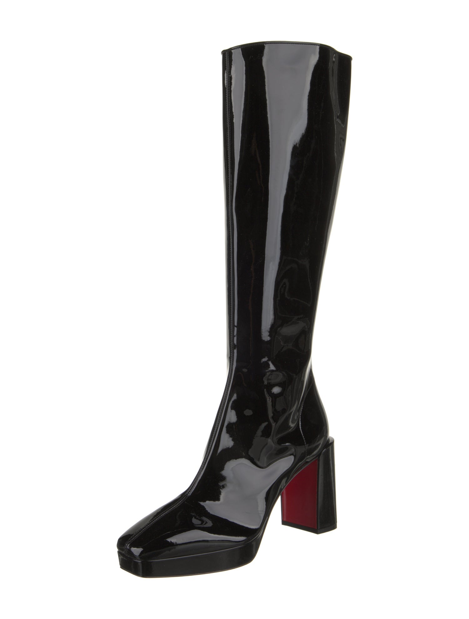 Christian Louboutin Patent Leather Boots