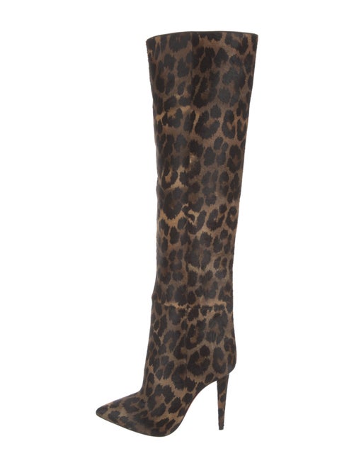Christian Louboutin Ponyhair Animal Print Boots