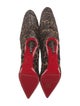 Christian Louboutin Ponyhair Animal Print Boots