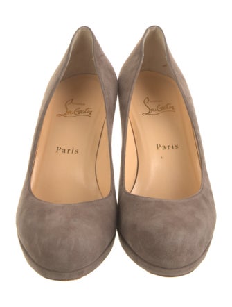 Christian Louboutin Suede Pumps