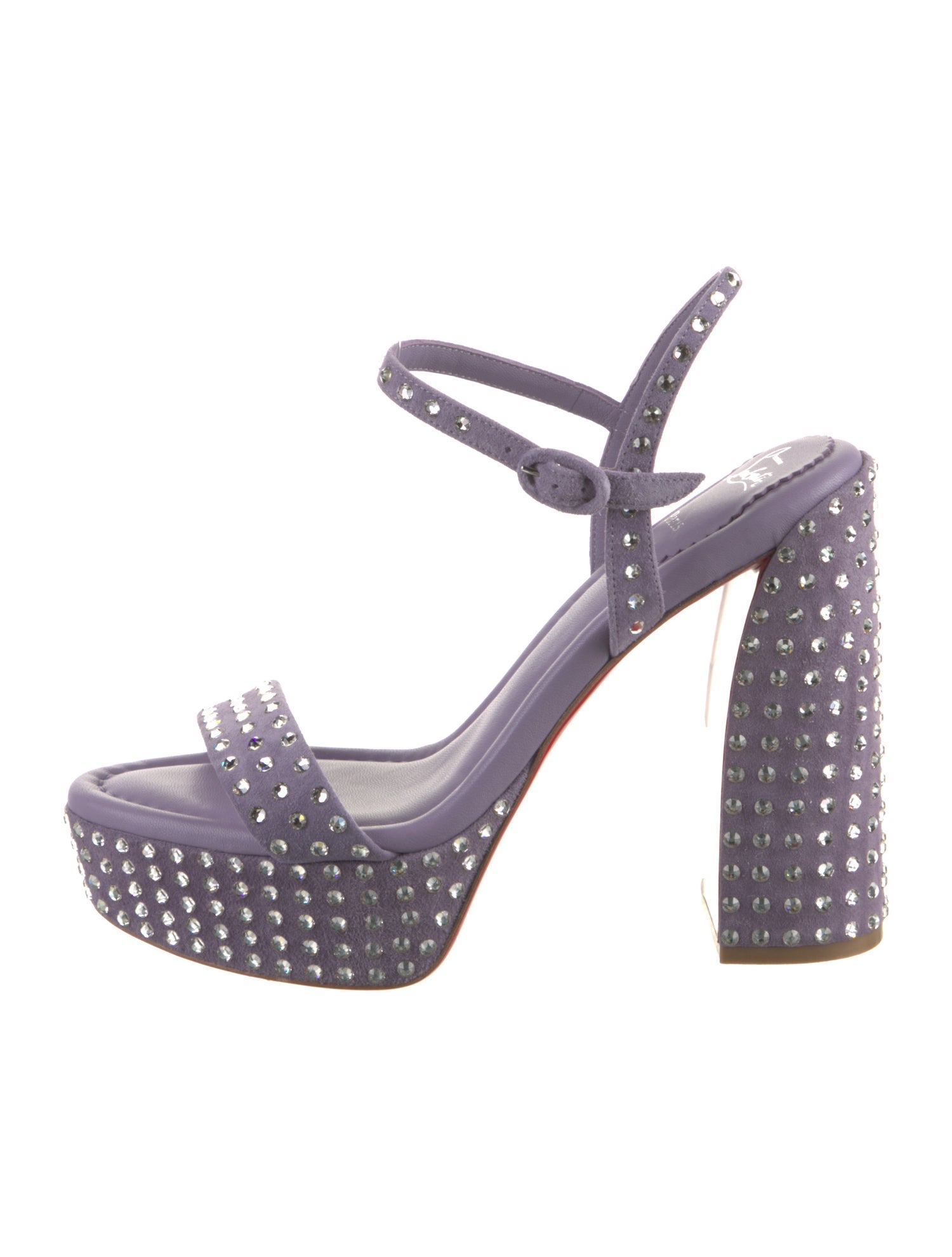 Christian Louboutin Leather Slingback Sandals