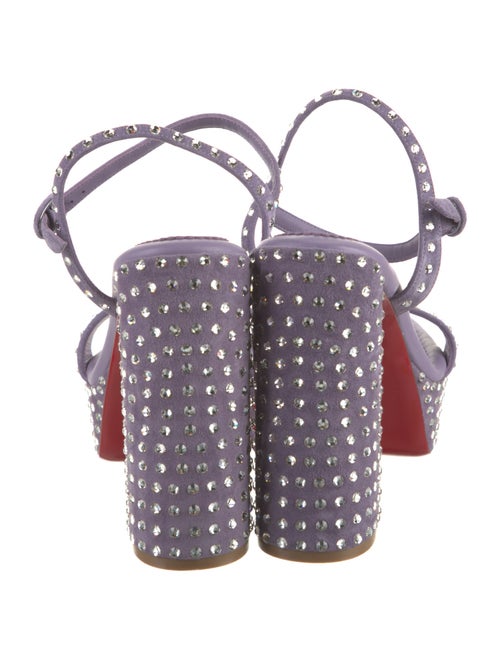 Christian Louboutin Leather Slingback Sandals