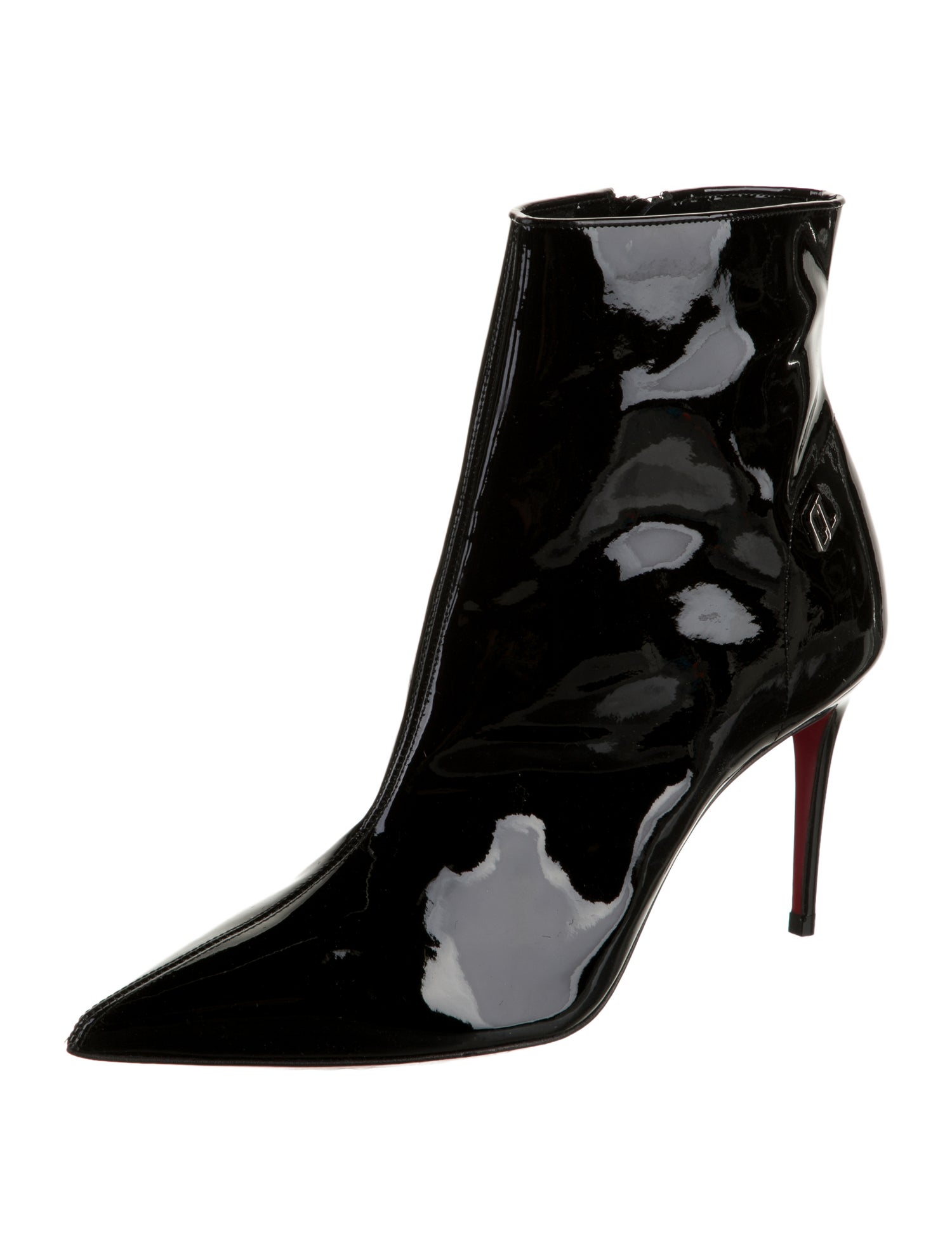 Christian Louboutin Patent Leather Boots