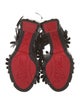 Christian Louboutin Floralou 100MM Spike Accents Slingback Sandals