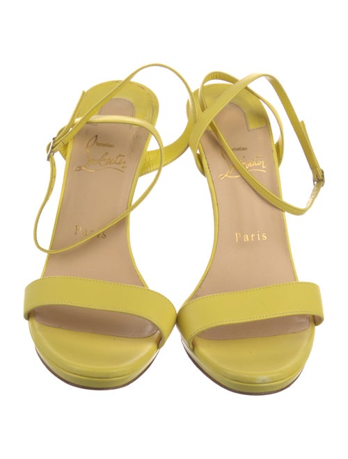 Christian Louboutin Leather Sandals