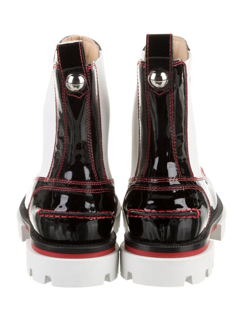 Christian Louboutin Girls' Patent Leather Chelsea Boots