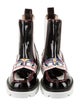 Christian Louboutin Girls' Patent Leather Chelsea Boots