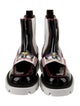 Christian Louboutin Girls' Patent Leather Chelsea Boots