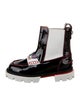 Christian Louboutin Girls' Patent Leather Chelsea Boots
