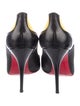 Christian Louboutin Glitter Colorblock Pattern Pumps
