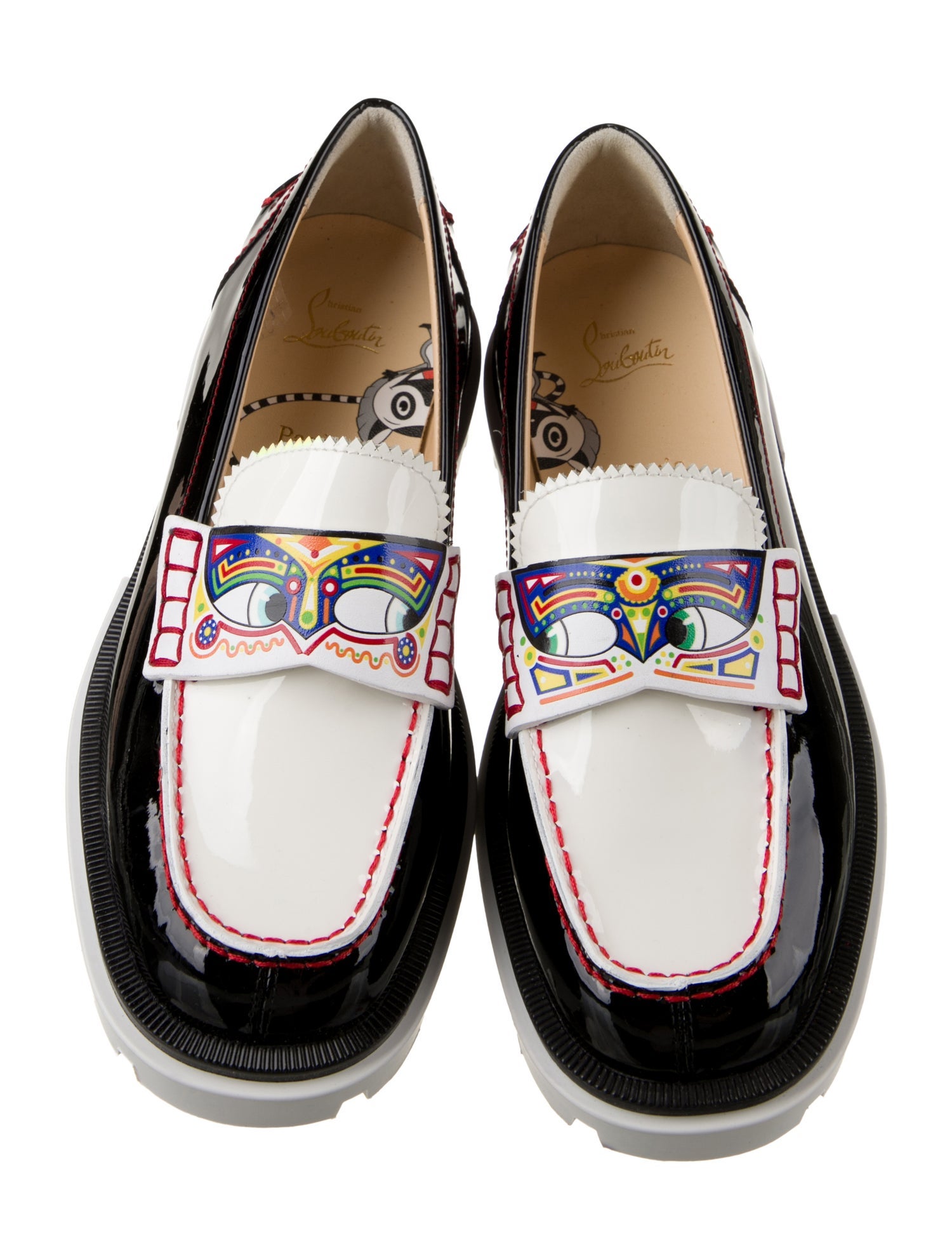 Christian Louboutin Girls' Patent Leather Loafers