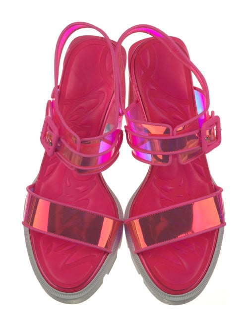 Christian Louboutin PVC Slingback Sandals