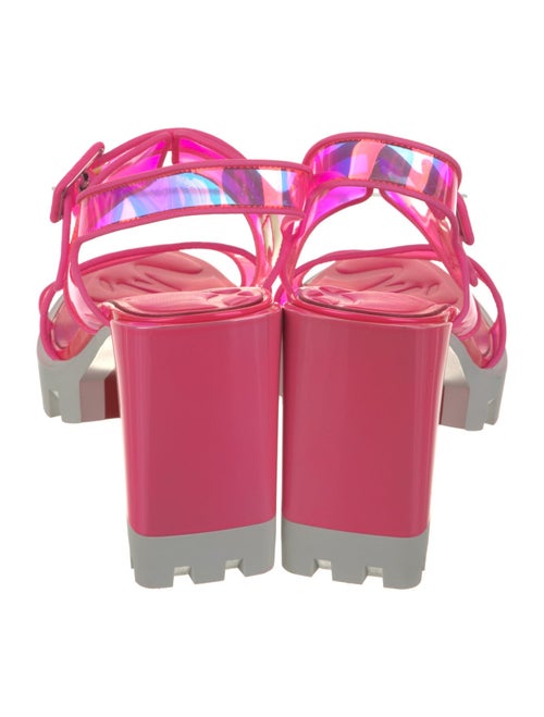 Christian Louboutin PVC Slingback Sandals