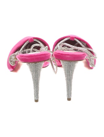 Christian Louboutin Leather Colorblock Pattern Slingback Pumps