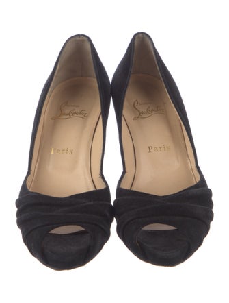 Christian Louboutin Suede Pumps