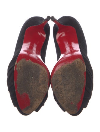 Christian Louboutin Suede Pumps
