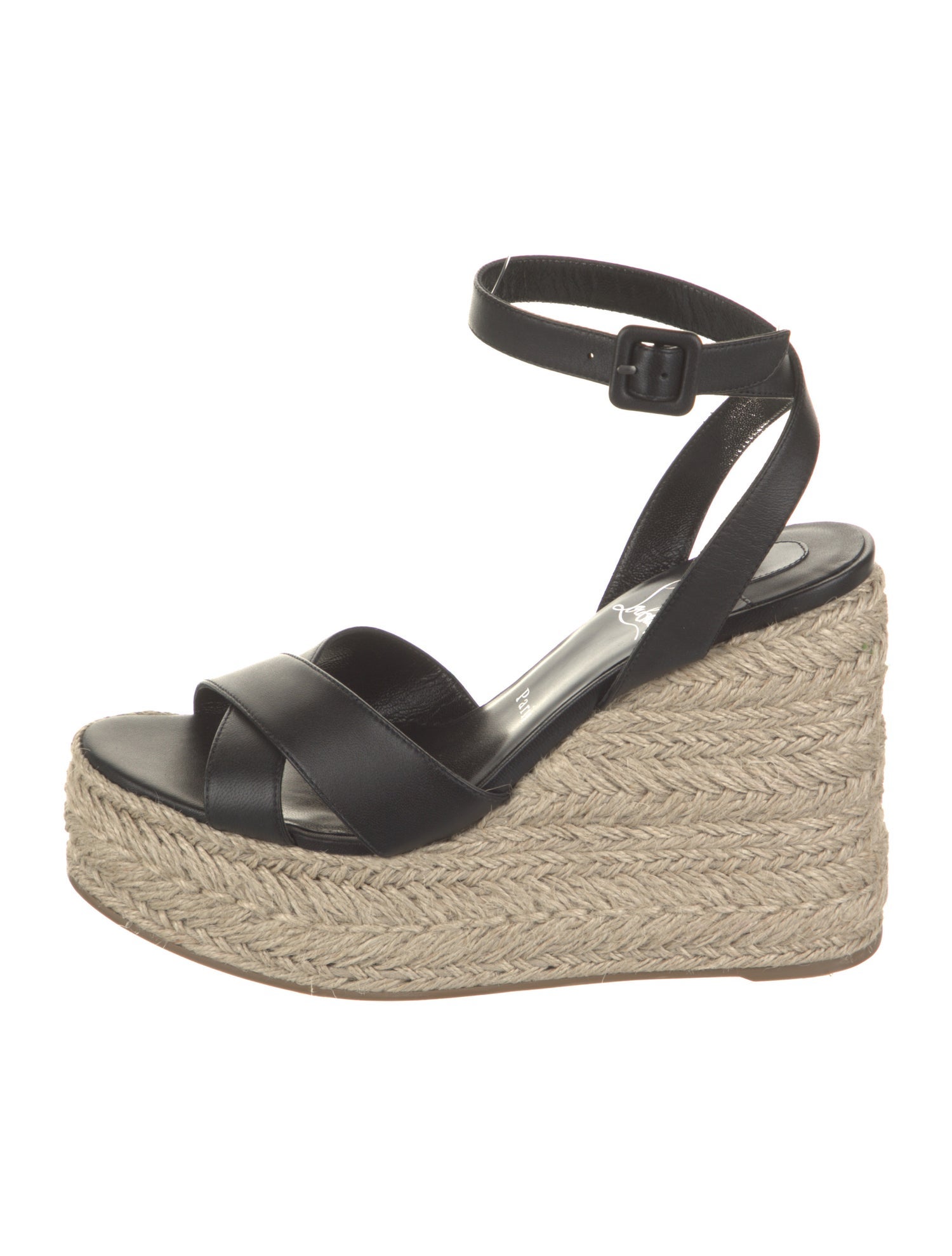 Christian Louboutin Leather Espadrilles