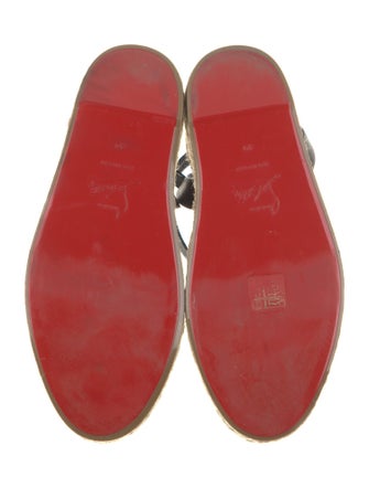 Christian Louboutin Leather Espadrilles