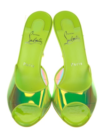 Christian Louboutin PVC Slides
