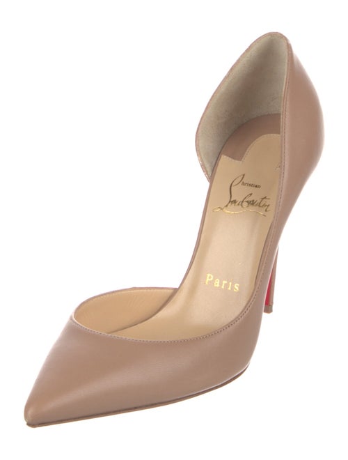 Christian Louboutin Leather D'Orsay Pumps