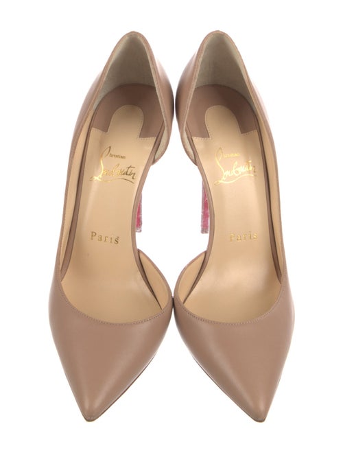 Christian Louboutin Leather D'Orsay Pumps
