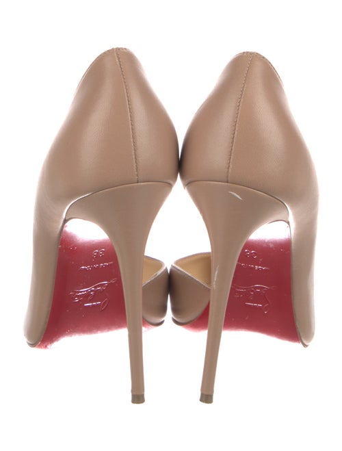 Christian Louboutin Leather D'Orsay Pumps