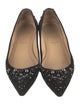 Christian Louboutin Suede Crystal Embellishments Flats