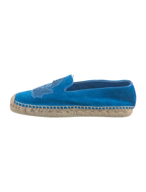 Christian Louboutin Jute Embroidered Accent Espadrilles
