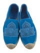 Christian Louboutin Jute Embroidered Accent Espadrilles