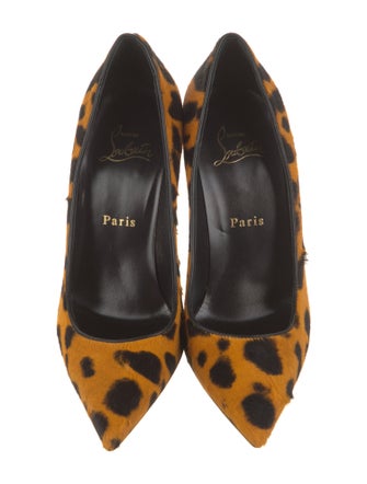 Christian Louboutin Ponyhair Animal Print Pumps
