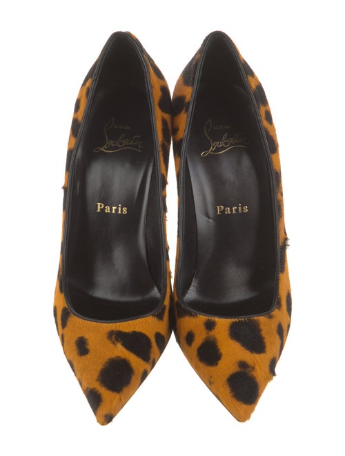 Christian Louboutin Ponyhair Animal Print Pumps