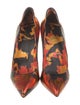 Christian Louboutin Leather Printed Pumps