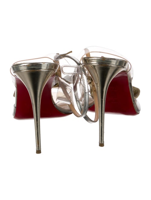 Christian Louboutin PVC Patterned Slides